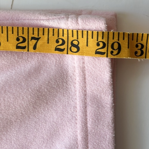 Oscar de la Renta Pajamas 2 Piece Set Pink Sz M Vintage Fleece Lounge Floral. - Picture 13 of 13